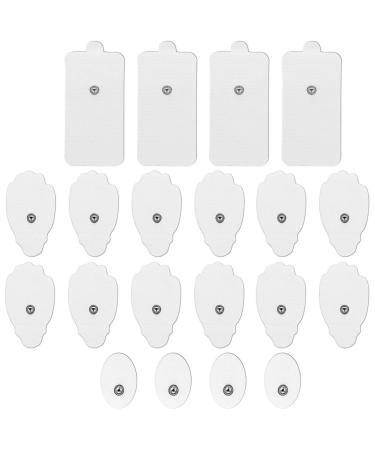 LiteTour 20 Pieces TENS Electrodes Pad Replacement Pad for TENS Unit TENS Electrode Pad
