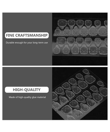 Lurrose Double-Sided Nail Glue Strips - 15 Sheets Water Adhesive for Perfect Nail Polish Application - Breathable! Shop Internationally - Buy Online on GoSupps.com