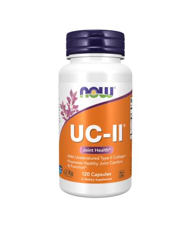 NOW Supplements UC-II Type II Collagen 120 Veg Capsules