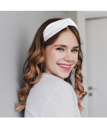 4-Piece Boho Knot Headbands for Women | Elastic Hair Ties & Fashionable Hair Accessories - Set A - Buy Online on GoSupps.com