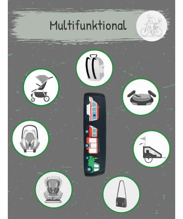 HECKBO 2X Kids Car Seat Belt Pads - Seat Belt Protectors for Kids and Babies - Buy Online on GoSupps.com