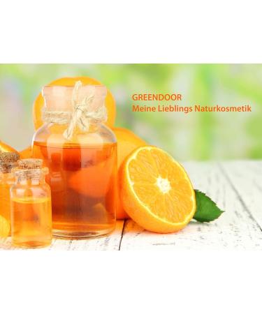 Greenendoor Orange Massage Oil 100ml | Pure Organic Jojoba & Natural Orange Oil | Relaxation & Stretch Mark Care | Natural Cosmetics Gift - Buy Online on GoSupps.com