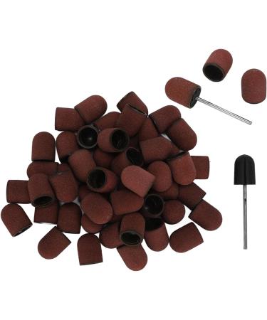 Nail Drill Bits Set with Shaft Polishing Grinding Bands for Manicure with Easy Installation Sanding Caps for Nail Art Designed for Polishing and Trimming Nails - Buy Online on GoSupps.com