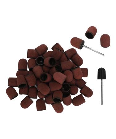 Manicure Sanding Caps Kit Nail Sanding Drill Bit Stable Performance Sturdy Widely Used for Nail Salon