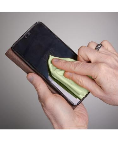 Biodegradable Glasses Cleaning Cloths - 50% Microfiber 7 Pack (20x20 cm) Eco-Friendly Color Mix - Buy Online on GoSupps.com