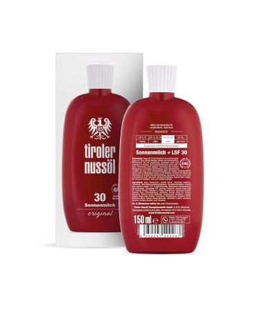 Tyrolean Nut Oil Sun Lotion SPF 30 - Waterproof 150 ml | Best International Shipping - Buy Online on GoSupps.com