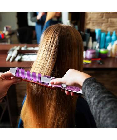 Electric Hair Curler Portable Hair Salon Spiral Curl Ceramic Curling Hair Curler Curling Wand Small Hair Straightener (F One Size) One Size F - Buy Online on GoSupps.com