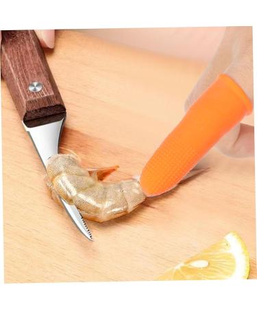 NOLITOY 100pcs Non-Slip Finger Cots - Wear-Resistant Anti-Skid Finger Protectors | Orange 6x1.5cm - Ideal for eCommerce Shipping Worldwide - Buy Online on GoSupps.com