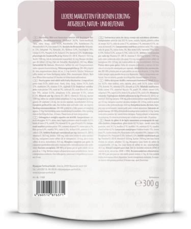 Mjamjam Premium Grain-Free Wet Cat Food - Hearty Wild & Rabbits with Blueberries - 6-Pack (6 x 300g) - Extra Meat Delights - Buy Online on GoSupps.com