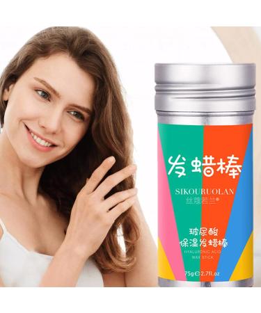 Wax Stick for Hair | Hyaluronic Acid Hair Wax Stick | 98g Wax Stick for Hair Hair Pomade Stick Hair Stick Wax Hair Pomade Stick Non-Greasy Styling Wax for Frizz Hair Pochy - Buy Online on GoSupps.com