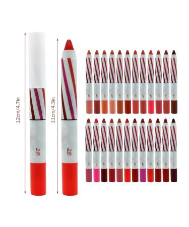 Velvet Silk Lipstick & Lip Liner Set - Long Lasting & Easy to Use | Nudes Makeup Kit for Sexy Lip Tint & High Shade Velvet Mist Effect - Cosmetic Novice's Must-Have - Buy Online on GoSupps.com