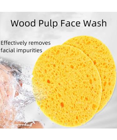 Buy Turmeric Cleansing Pads - 100pcs Exfoliating Facial Sponge Pads for Radiant Skin | International Shipping Available - Buy Online on GoSupps.com