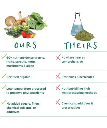 Pure Synergy Organic Superfood Powder 12.5 oz - Nutrient-Dense Wellness Boost - Buy Online on GoSupps.com