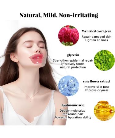  MagiSel Pack of 15 moisturizing lip masks for lip care with collagen - To brighten lip wrinkles - Sleeping mask for dry and chapped lips - Buy Online on GoSupps.com