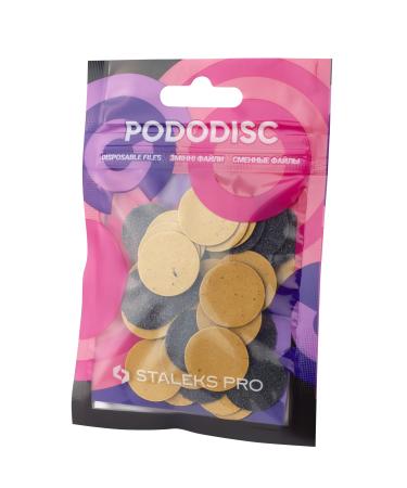 STALEKS PRO Pododisc Refill 50 Disposable Pedicure Stickers (Rugosity - 80) PDF-20-80