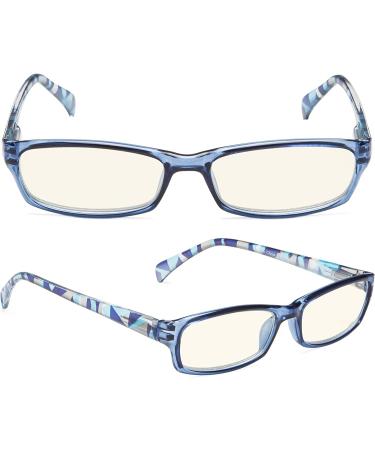 Reducblu Women's Blue Light Blocking Computer Readers 5 Pairs Mix 1.75x - Buy Online on GoSupps.com