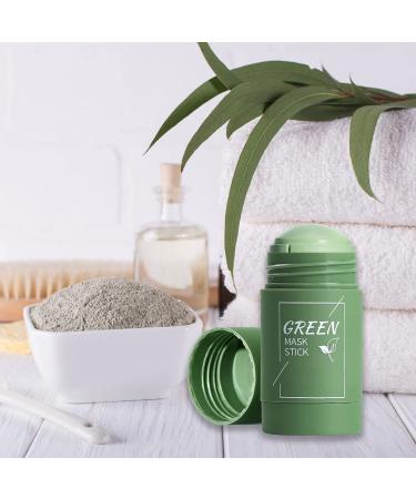Green Tea Mask Stick Set: Clay Stick Masks for Deep Pore Cleaning & Blackhead Removal (2pc) - Buy Online on GoSupps.com