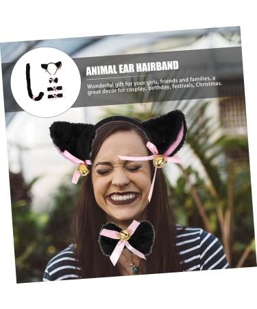 PLAFOPE 1 Set Cat Ears Headband Animals Ear Headband Animals Tail Prop Animal Cosplay Accessories Festival Tail Decor Costume Party Prop Party Decors Dress up Costume Animal Ear Hairband - Buy Online on GoSupps.com