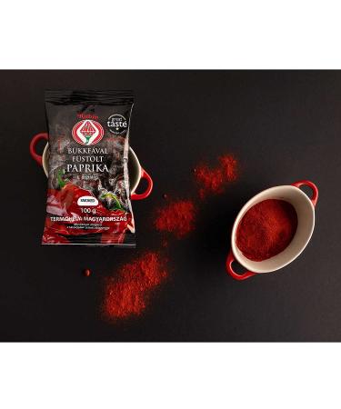 Rubin Artisan Hungarian Oak Smoked Paprika Powder 3.52 oz - 100% Pure from Szeged, Hungary - Buy Online on GoSupps.com