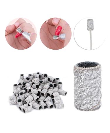 Nail Sanding Circle Bands Nail Art Sanding Bands Pedicure Polishing File 100 Pieces Manicure Sanding Bands Nail Drill Bits Accessories Nail Drill Remove Dead Skin (180#) - Buy Online on GoSupps.com