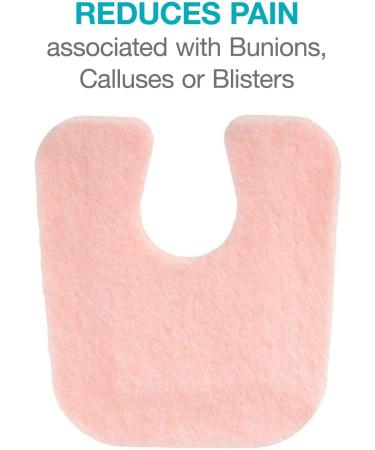 Steins 1/8 Adhesive Felt Callus Pads with U-8 IPK Padding - 6 Count - Buy Online on GoSupps.com