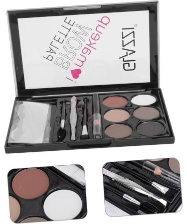 Didiseaon 8 Sets Eyebrow Powder Set Eyebrow Brush Eyeshadow Beauty Cosmetics Pallet Waterproof Eyebrow Powder - Buy Online on GoSupps.com