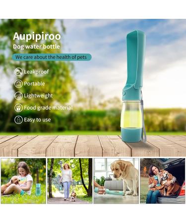 Portable Dog Water Bottle - Leak Proof Pet Dispenser for Traveling - Blue - Buy Online on GoSupps.com
