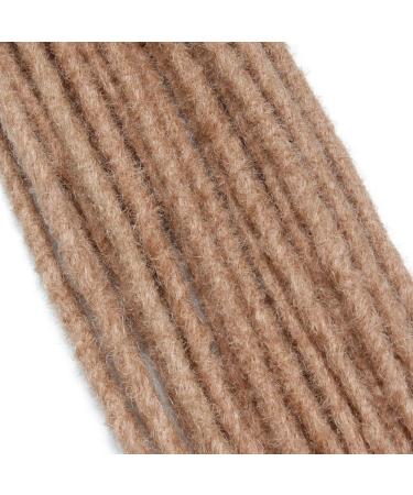 DSoar 24 Double Ended Synthetic Dreadlocks - 10 Strands - Soft Crocheted Hair Extensions for Reggae & Hip-Hop Style - 0.6cm Thickness - Buy Online on GoSupps.com