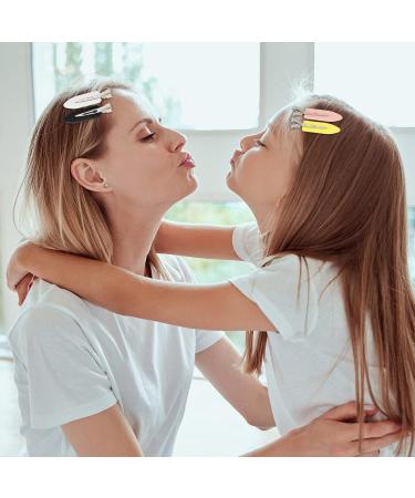 No Bend Hair Clips 12 Pcs - Creaseless Hair Clips for Makeup and Styling - Duck Billed Flat Hair Clips for Women and Girls - Buy Online on GoSupps.com