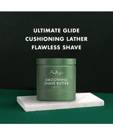 Shea Moisture Men Beard Shaving Kit - Smoothing Shave Butter & After Shave Care Restoring Cream Bundle for Preventing Razor Bumps & Irritation - With Shea Butter and Tea Tree Oil - Buy Online on GoSupps.com