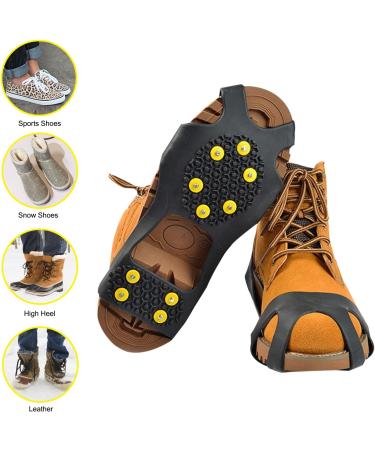 ZZXLLRO 80Pcs Anti-Slip Steel Ice Cleats Replacement Studs - Yellow Micro Spikes for Men Hiking Winter Outdoor - Buy Online on GoSupps.com