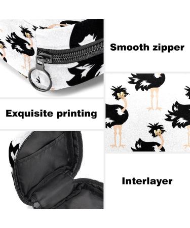 Buy Stylish African Bouquet Menstruation Pad Bag with Zipper - Perfect for Tampons & Women's Napkins | Durable & Compact Bags for Girls - Buy Online on GoSupps.com