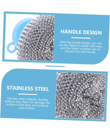 ABOOFAN 25 Sets Wire Brush Handle - Steel Wool Scrubber & Grill Utensils for Effective Cleaning | Household Tools & Cleaning Sponges - Buy Online on GoSupps.com