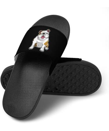 WEEDKEYCAT English Bulldog Home Slippers - Non-Slip Shower Sandals 39(245mm) - Buy Online on GoSupps.com