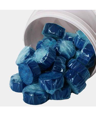 16 x GLY Toilet Cistern Blocks | Toilet Bowl Freshener Tablets | Powerful Descaling Septic-Tank Deodorizer | Toilet Blocks Lasts for 14 Days (16 Pieces) - Buy Online on GoSupps.com