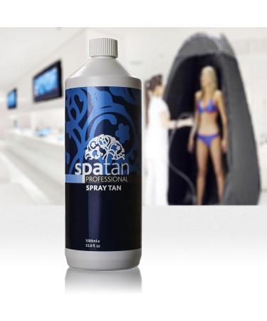 Spatan Professional Spray Tan - 1 Litre Natural Tanning Solution | Buy Internationally - Buy Online on GoSupps.com
