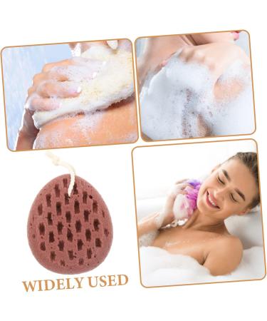 Ipetboom Coffee Bath Ball Foam Sponge Scrubber - Cute Body Wash Tools for Kids - Dacron Bath Sponges & Cleaning Brush - Buy Online on GoSupps.com