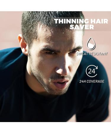 SOVONCARE Dark Brown Hair Fibers - Instant Thicker Hair for Men & Women | Conceal Thinning & Bald Spots - Natural & Undetectable 28g - Buy Online on GoSupps.com
