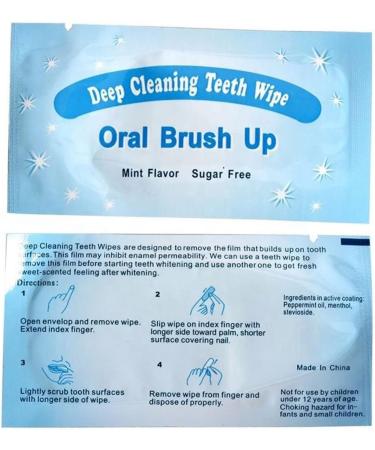 BuyZG 200 PCS Disposable Finger Toothbrushes - Mint Flavor Adult & Kids Daving Gauze Tooth-Cleaning Towels - Buy Online on GoSupps.com