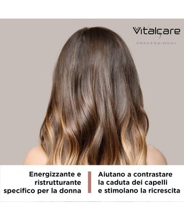 VitalCare Swiss Anti-Fall Treatment for Women | 10 Ampoules with Follicusan Molecule Complex | Prevent Hair Loss - Buy Online on GoSupps.com