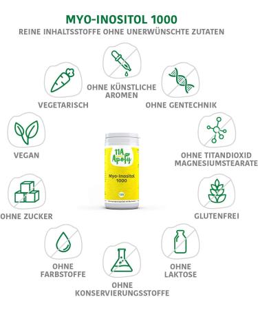 11A-Apofy Myo-Inositol 1000 - Vegan Cell Membrane Support | 120 Capsules - International Shipping Available - Buy Online on GoSupps.com