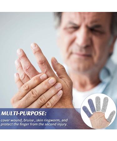 40 Pcs Finger Cots Cut Resistant Protector Anti-Cut Fingertips Finger Sleeve Reusable Finger Covers Thumb Finger Protection Cots for Kitchen Work Sculpture Supplies - Buy Online on GoSupps.com