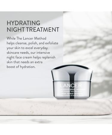 Lancer Skincare Intensive Night Treatment | Anti-Aging Moisturizer with Hylaplex & Marula Oil - 1.7oz | Best International Shipping - Buy Online on GoSupps.com