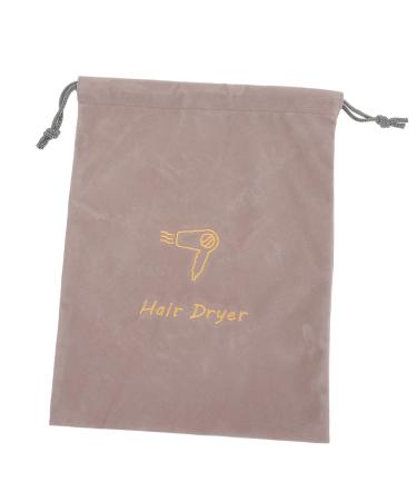 Beatifufu 3pcs Drawstring Storage Bag Pouches Travel Hair Dryer Bag Travel Blow Dryer Hair Dryer Case Cloth