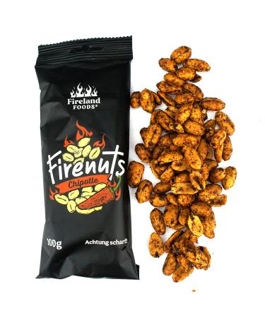 Buy Firenuts Chipotle - Pack of 3 (300g) | Smoked Jalapeno & Olive Oil | International Shipping Available - Buy Online on GoSupps.com