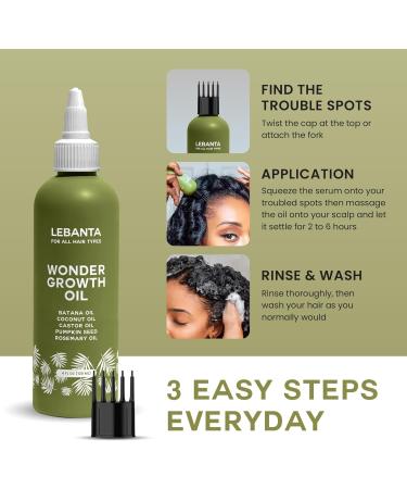 Batana Oil For Hair Growth - 100% Pure Raw & Natural Blend With Organic Castor Pumpkin Seed Coconut and Rosemary Oil - Thicker Stronger Hair Gifts For Men & Women Scalp (1 Pack) 4 Fl Oz (Pack of 1) - Buy Online on GoSupps.com