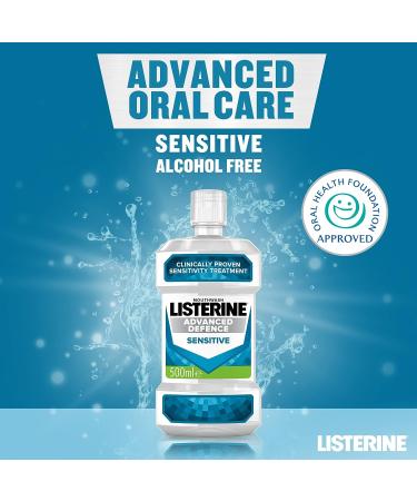 Advanced Defence Sensitive Mouthwash - Fresh Mint 500ml - Buy Online on GoSupps.com