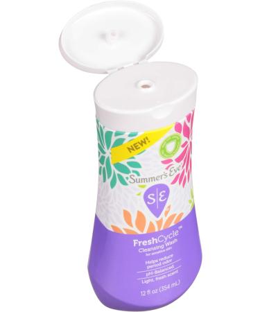 Summer's Eve FreshCycle Cleansing Wash 12 Fl Oz - Reduces Period Odor - Pack of 1 - Buy Online on GoSupps.com