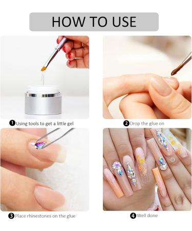 Rhinestones 12 Style Nail Art Rhinestones Glass Crystal AB Rhinestones Flat Back Nails Rhinestones Set with Pick Up Tweezers for Nails Face Clothing Craft 120 Pieces - Buy Online on GoSupps.com
