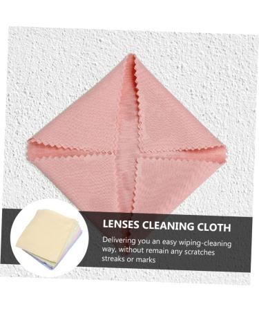 FOMIYES 100pcs Cloth Camera Lens Wipes - Eyeglass Phone & Screen Cleaning Wipes - Random Colors 13x13cm - Perfect for Eyewear Care & Photography - Buy Online on GoSupps.com